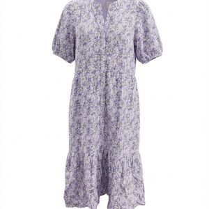 Tuckernuck Hyacinth House Purple Floral Midi Dress